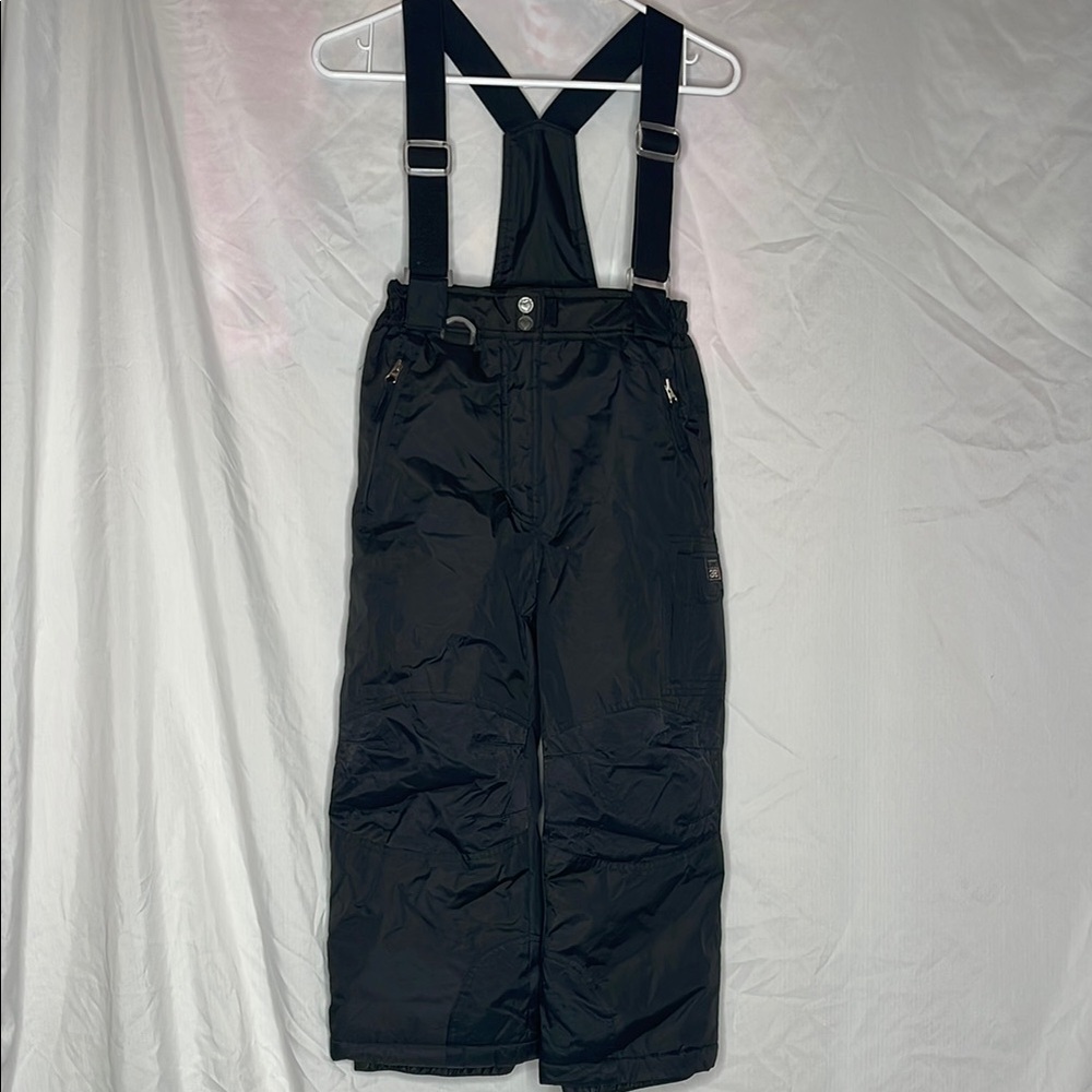 Weatherproof Black Overalls Functional Winter Bottoms